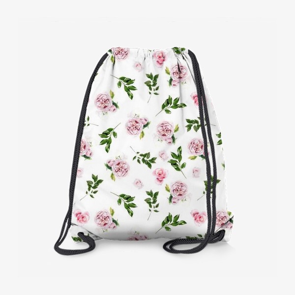 Рюкзак «Орнамент с розой Остин»