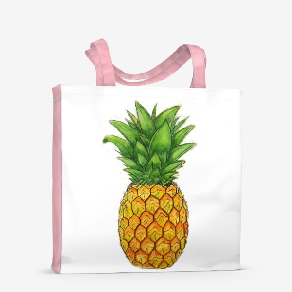 Сумка-шоппер «Король тропических плодов - ананас.»