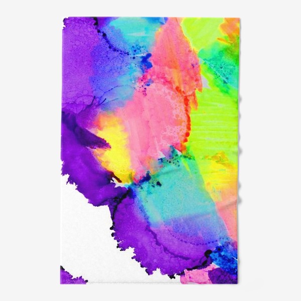 Полотенце «Watercolor Neon Abstract»