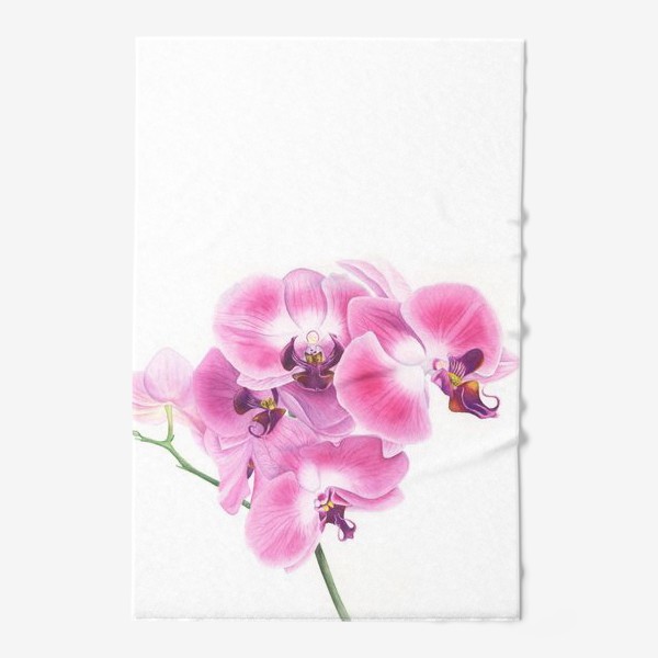 Полотенце &laquo;Розовая орхидея&raquo;