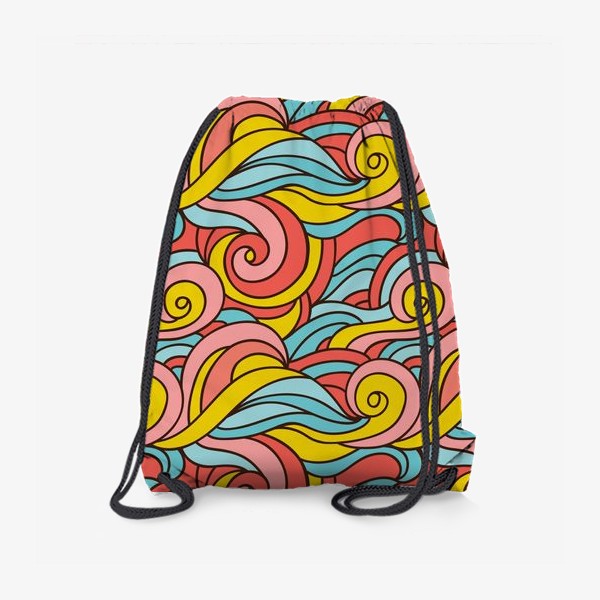 Рюкзак «Цветные волны»