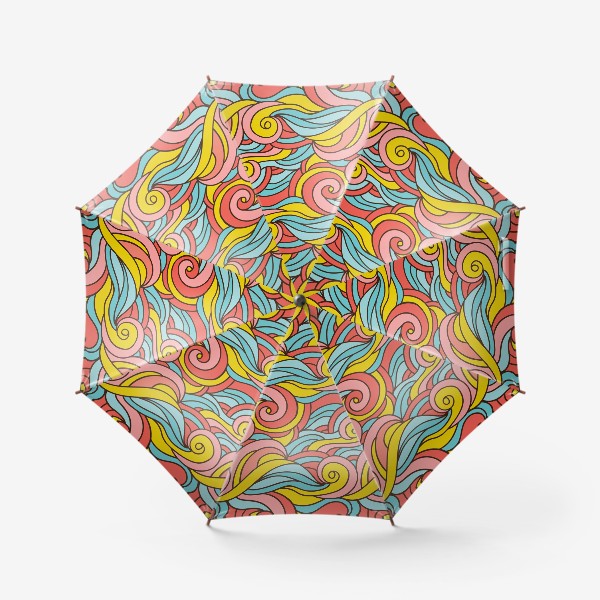 Зонт &laquo;Цветные волны&raquo;