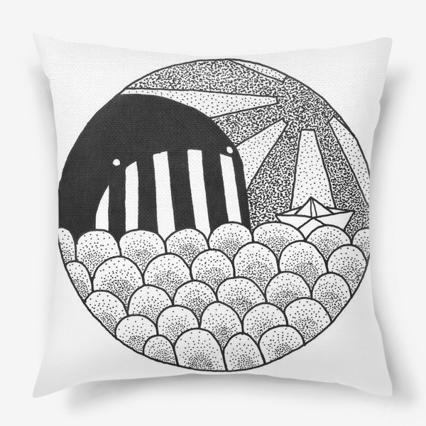 Подушка «чудо-юдо рыба-кит»