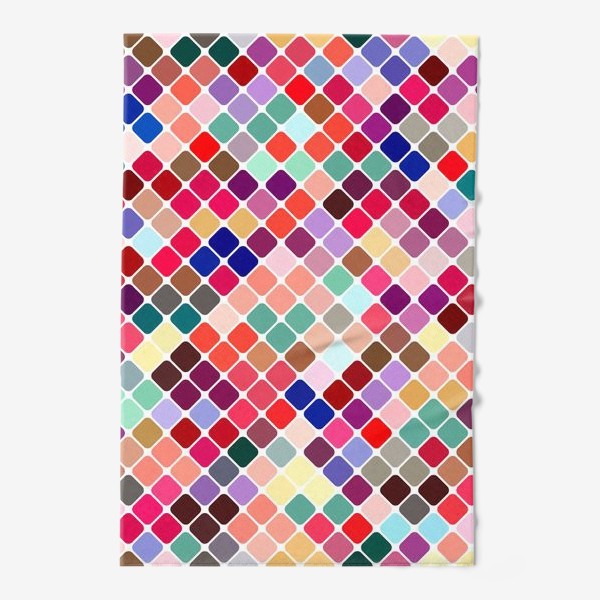 Полотенце «Разноцветная плитка»