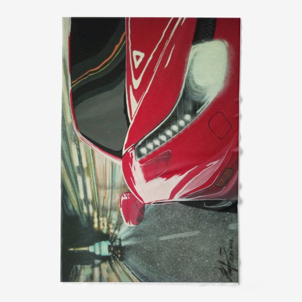 Полотенце &laquo;Ferrari 458.&raquo;