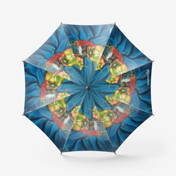 Зонт «Натюрморт с перцами.»
