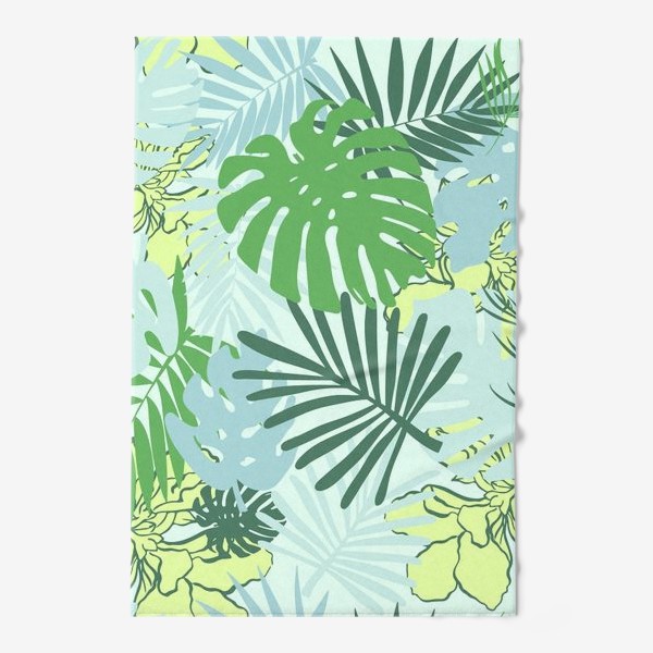 Полотенце «Пальмы в тропиках»