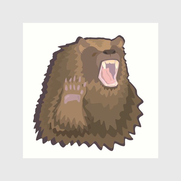 Скатерть «Бурый медведь»