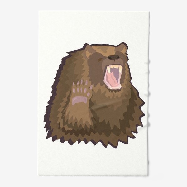 Полотенце «Бурый медведь»