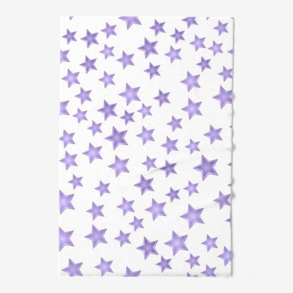 Полотенце «Фиолетовые звезды»