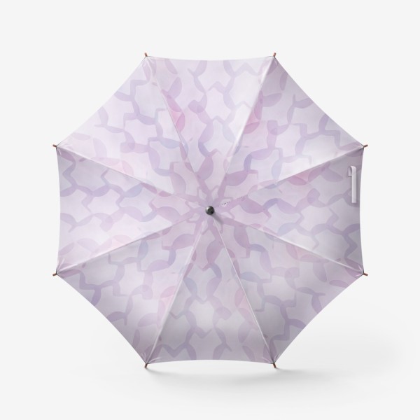 Зонт «Фон с розовыми сердцами»