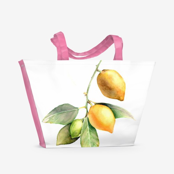 Пляжная сумка «Три лимона»