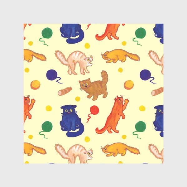 Скатерть «Разноцветные коты»