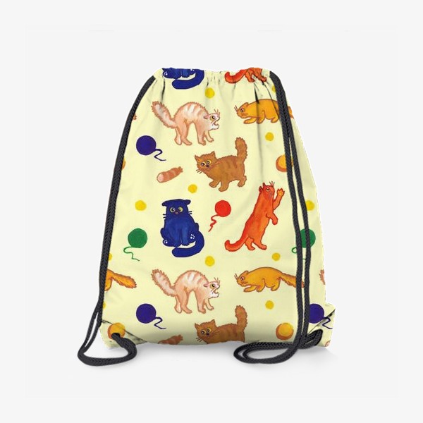 Рюкзак «Разноцветные коты»
