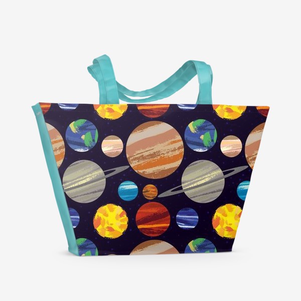 Пляжная сумка &laquo;Планеты солнечной системы&raquo;
