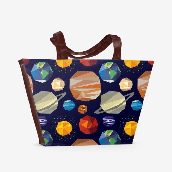 Пляжная сумка «Планеты солнечной системы»