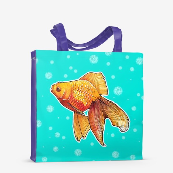 Сумка-шоппер «Золотая рыбка»