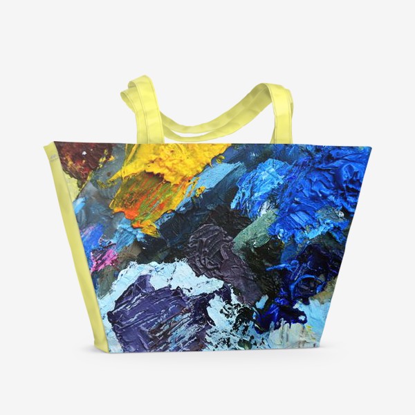Пляжная сумка «Масляные краски»