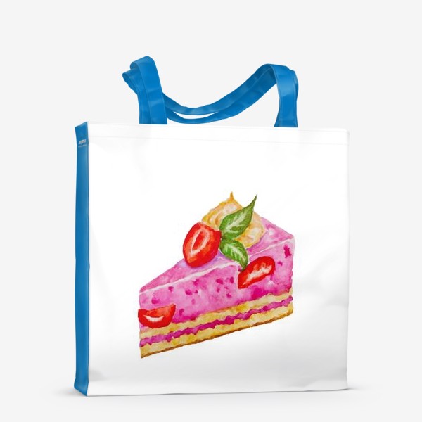 Сумка-шоппер «розовый торт»