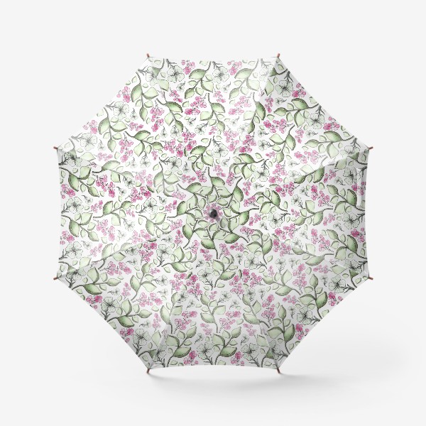 Зонт «Цветы акварельные»