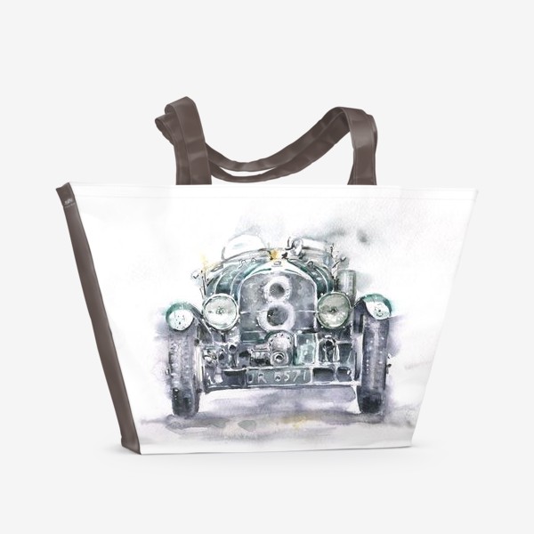 Пляжная сумка «Машина»