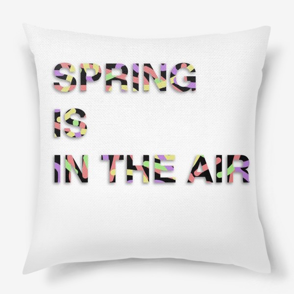 Подушка «весна»