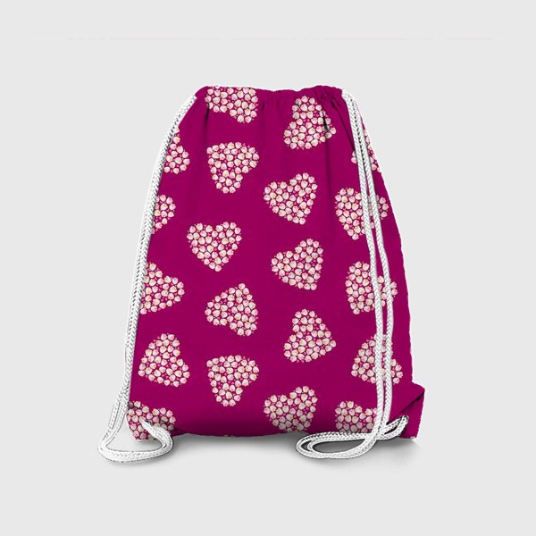 Рюкзак «Цветочные сердца»
