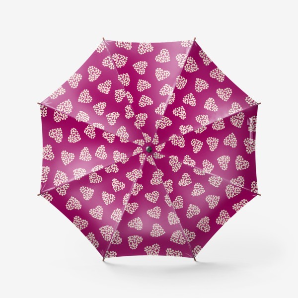 Зонт «Цветочные сердца»