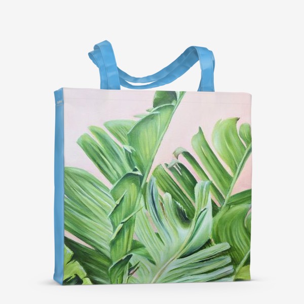 Сумка-шоппер &laquo;Тропические листья Масло&raquo;