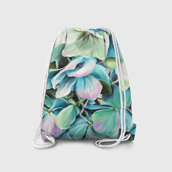 Рюкзак «Цветы Гортензия Масло»