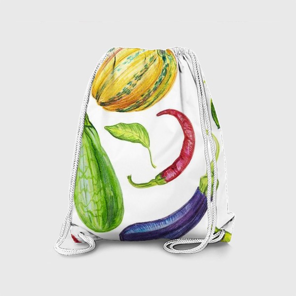 Рюкзак «Овощной паттерн»