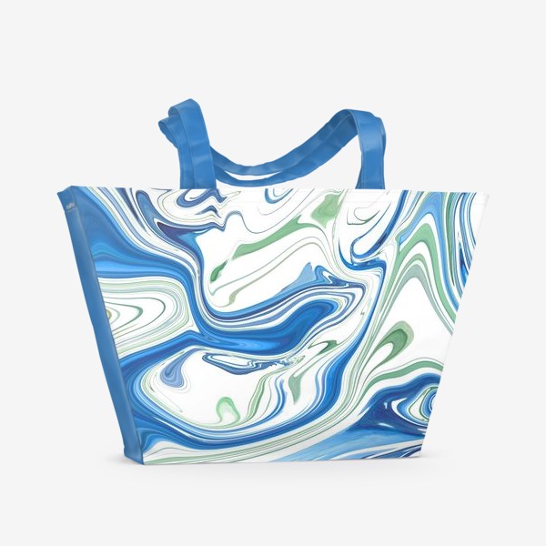 Пляжная сумка «Весенние ручьи»