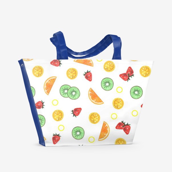 Пляжная сумка «Фрукты - ягоды»