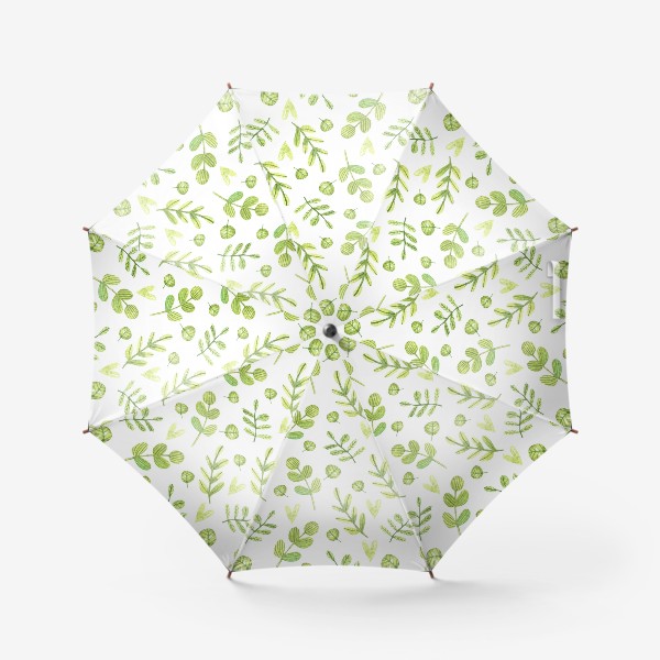 Зонт «Травинки паттерн»