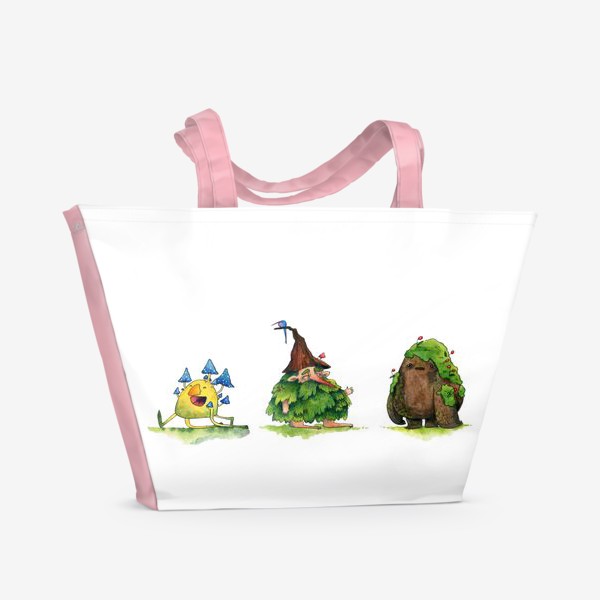 Пляжная сумка «Лесные тролли»