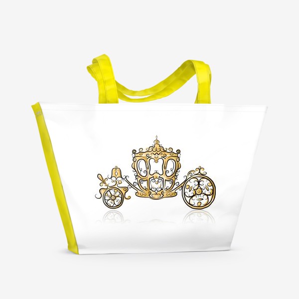 Пляжная сумка «Золотая карета»