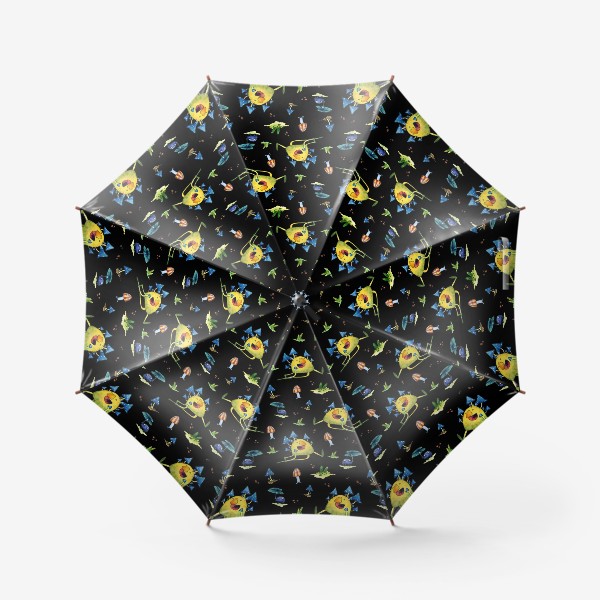 Зонт «Смешные тролли паттерн»