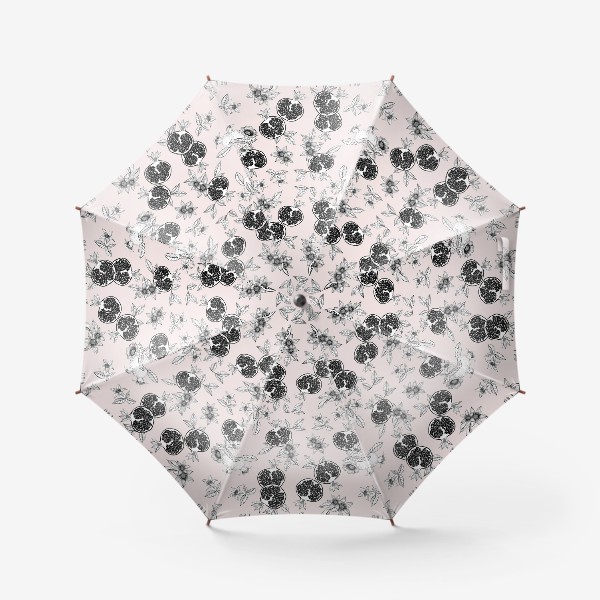 Зонт «Гранаты: цветы и фрукты»