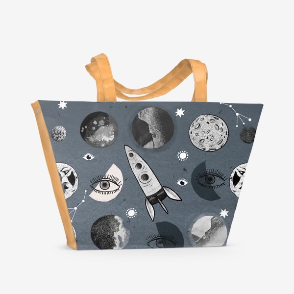 Пляжная сумка «Космос.»