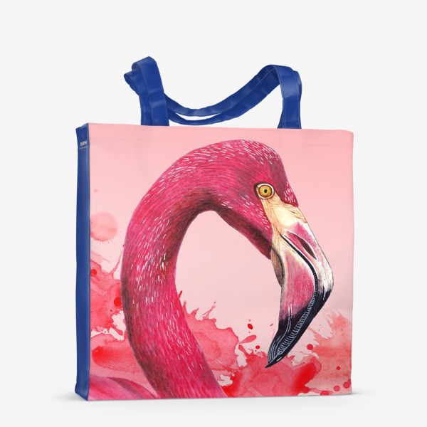 Сумка-шоппер «Розовый фламинго»