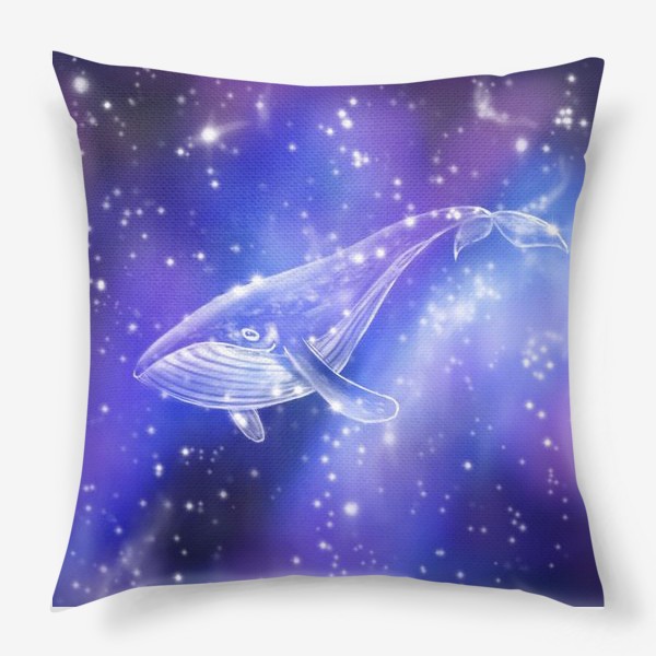 Подушка «Космический кит»