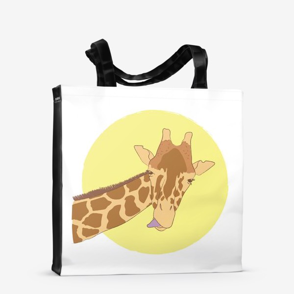 Сумка-шоппер «Жираф говорит "Привет!"»