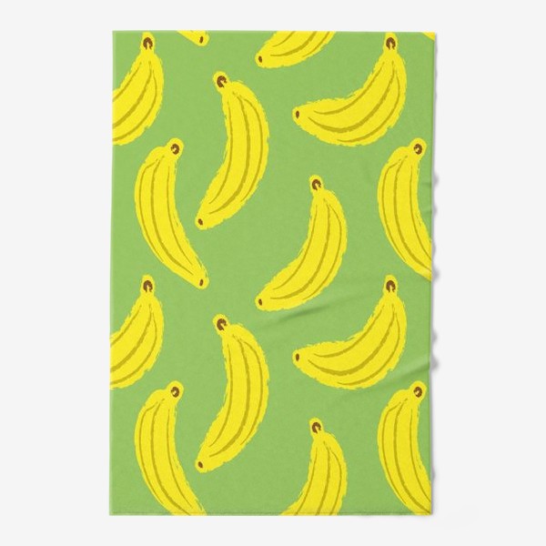 Полотенце «Паттерн с бананами»