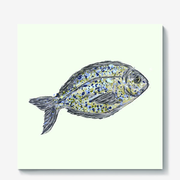 Холст «Рыба дорадо »