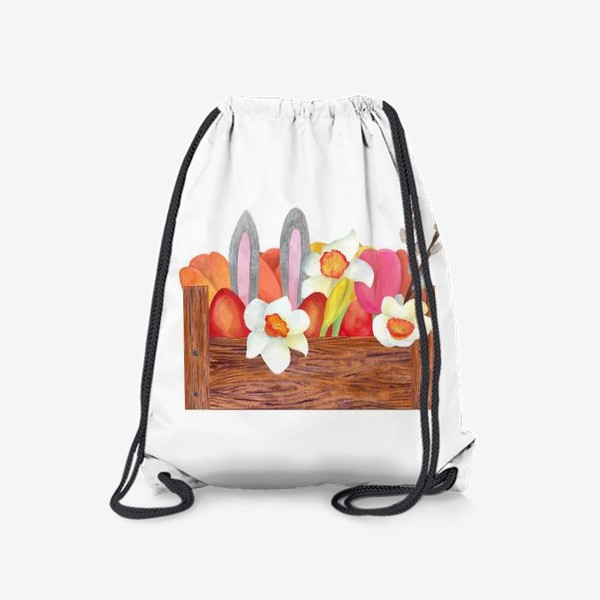 Рюкзак «Ящик с цветами»