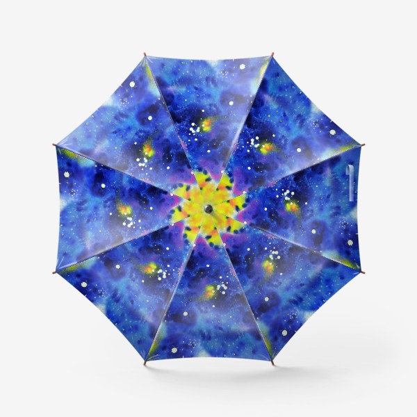 Зонт «Акварельный космос»