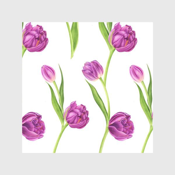 Шторы «Яркие тюльпаны»