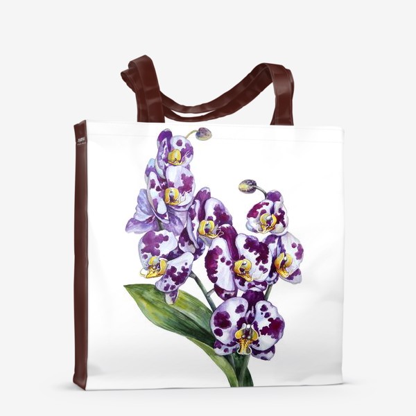 Сумка-шоппер «Пятнистая орхидея»