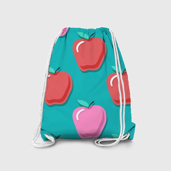 Рюкзак «Яблоки розовые и красные»