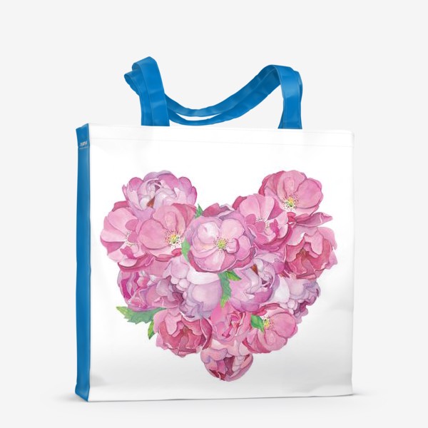 Сумка-шоппер &laquo;Pink Flower Heart&raquo;